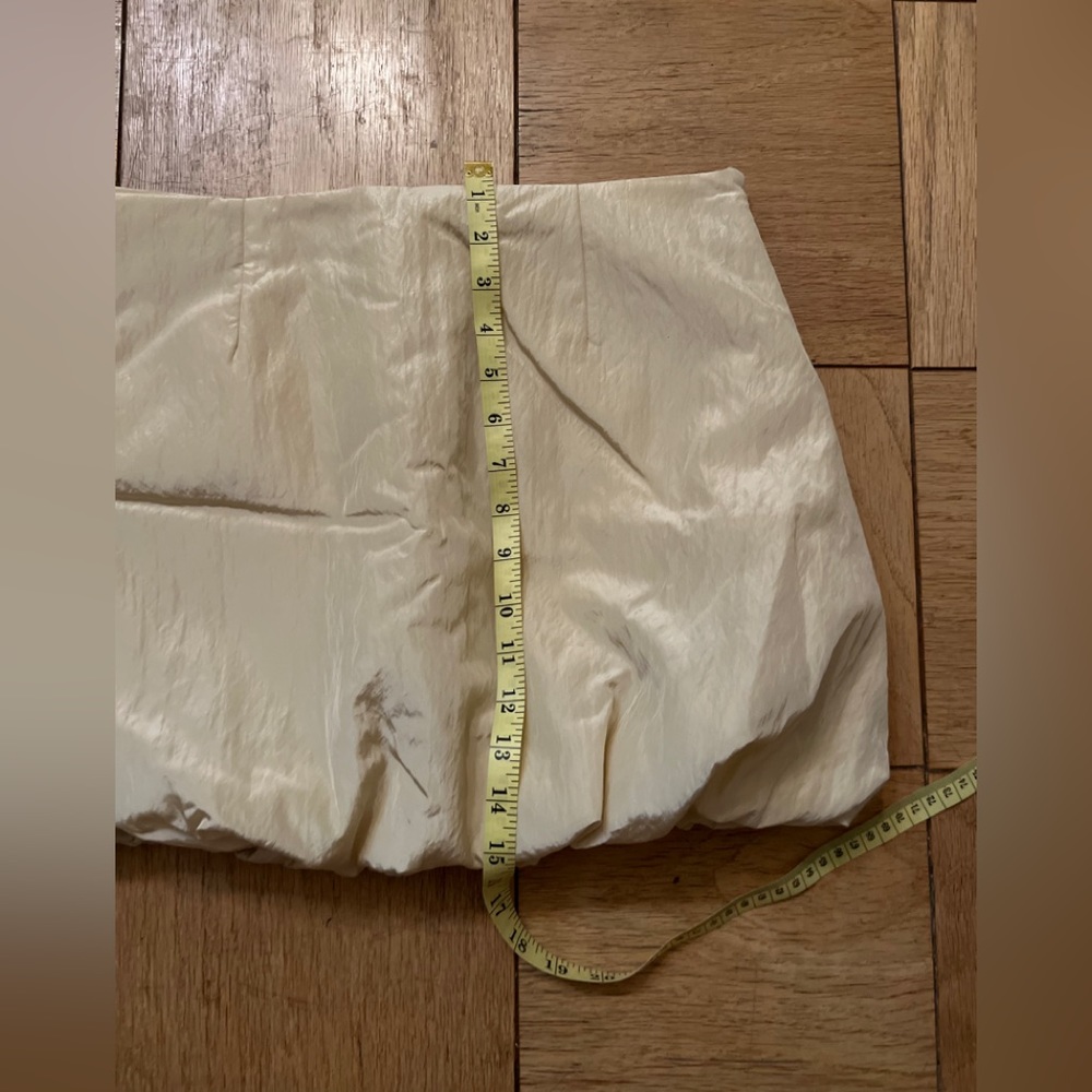 KHAITE Cream Mini Bubble Skirt - Picture 8 of 8